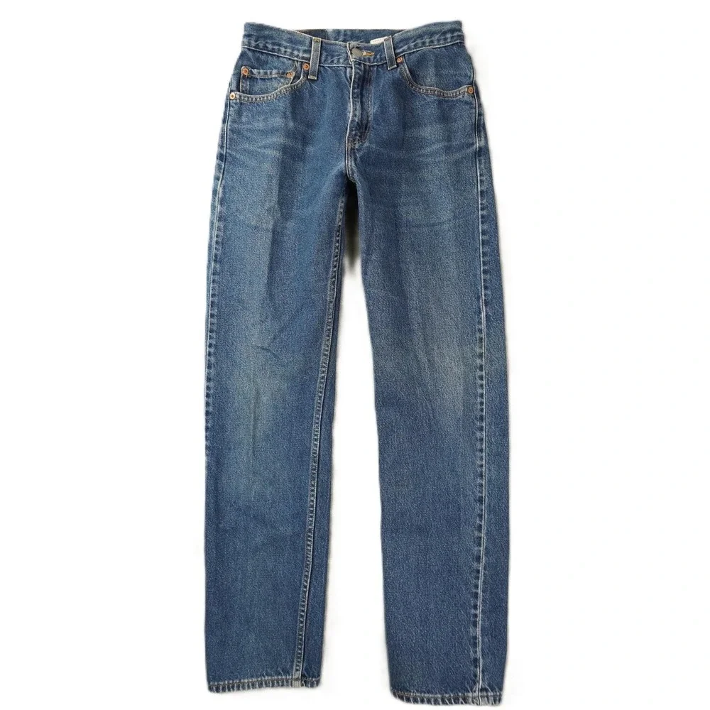 Levi's 505 Vintage Regular Fit Denim Jeans Men's 29x34 (27x31) Straight Leg Blue